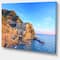 Designart - Manarola Village Cinque Terre Italy - Extra Large Seashore Canvas Art